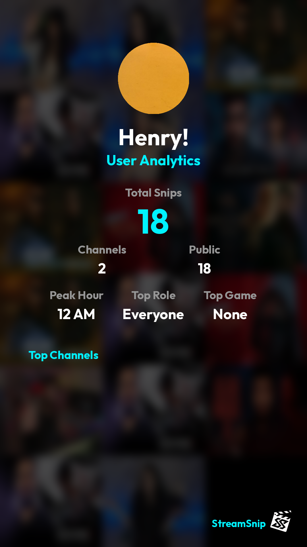 Stats Share Card