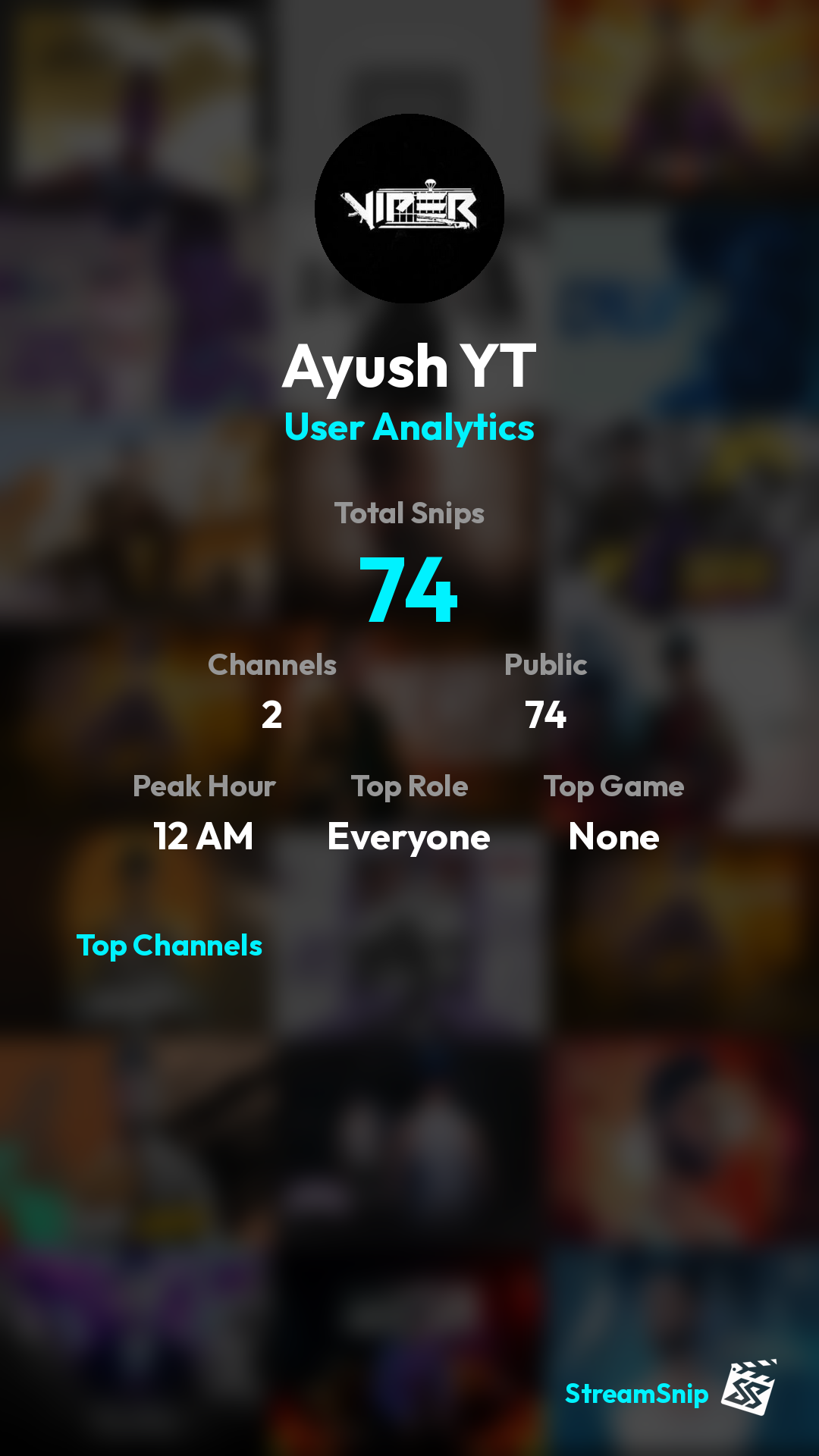 Stats Share Card