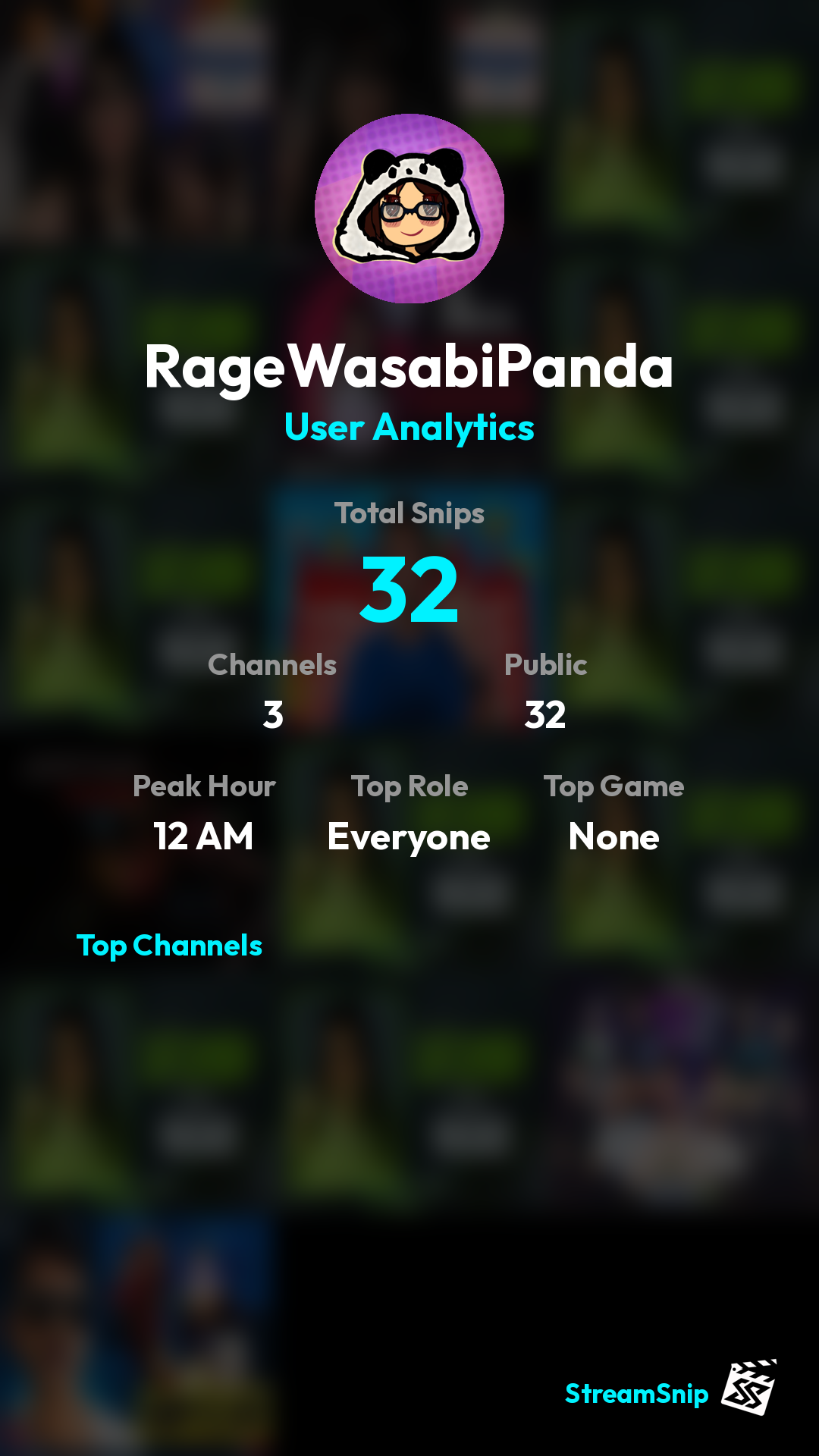 Stats Share Card