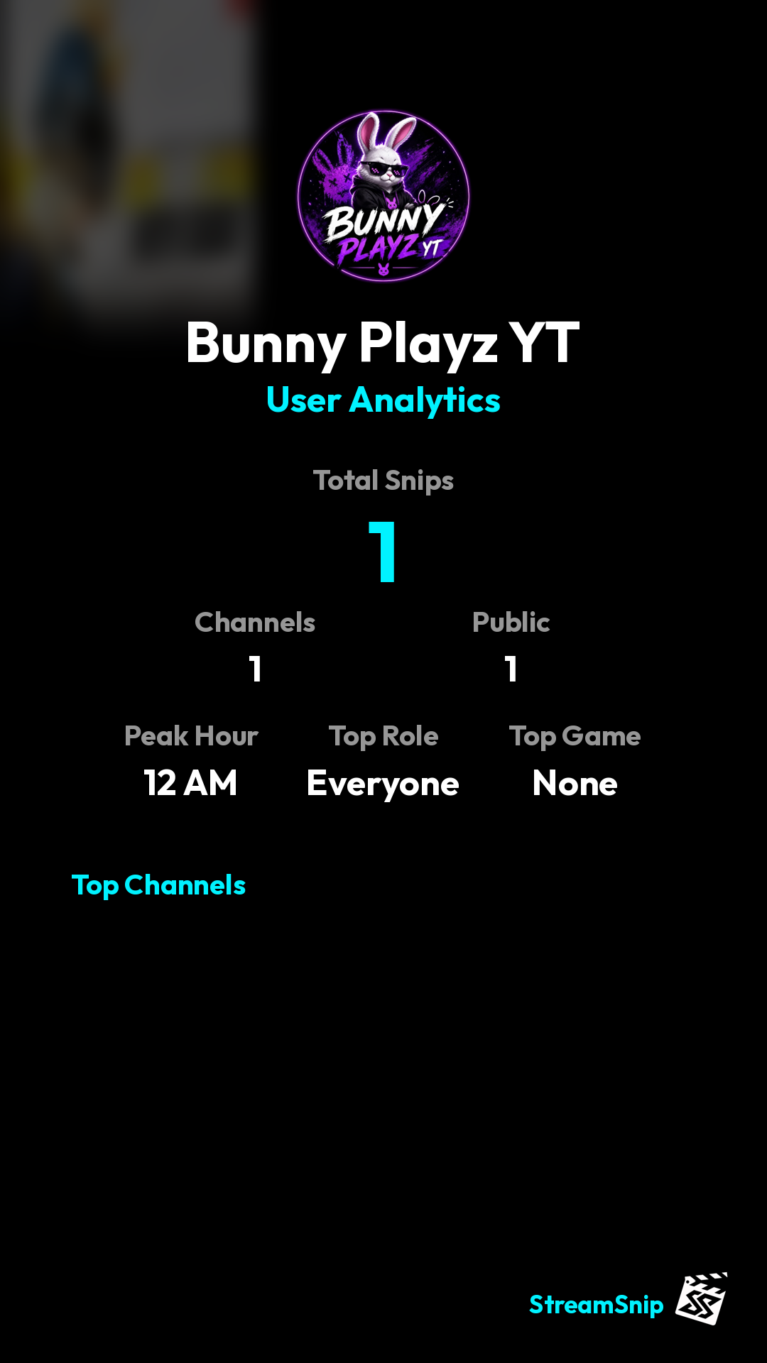 Stats Share Card