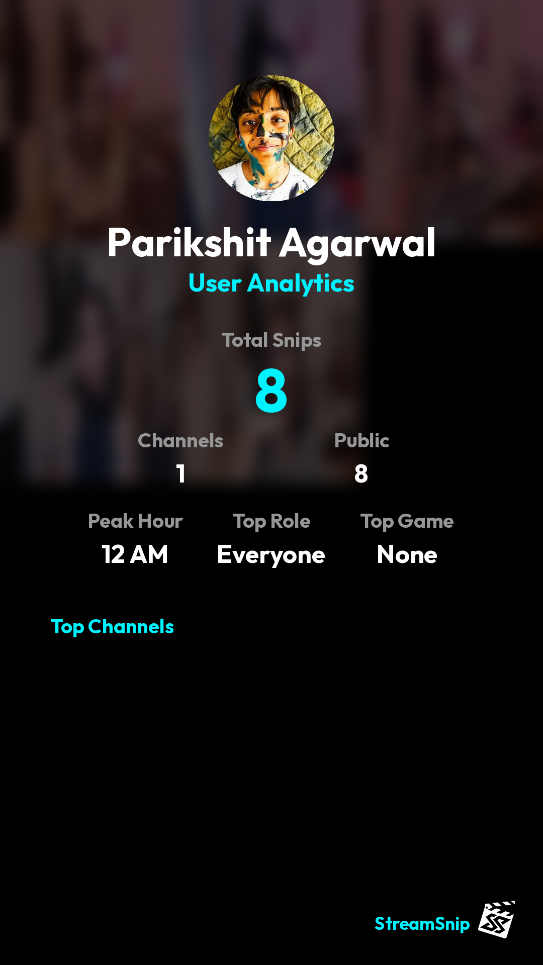 Stats Share Card