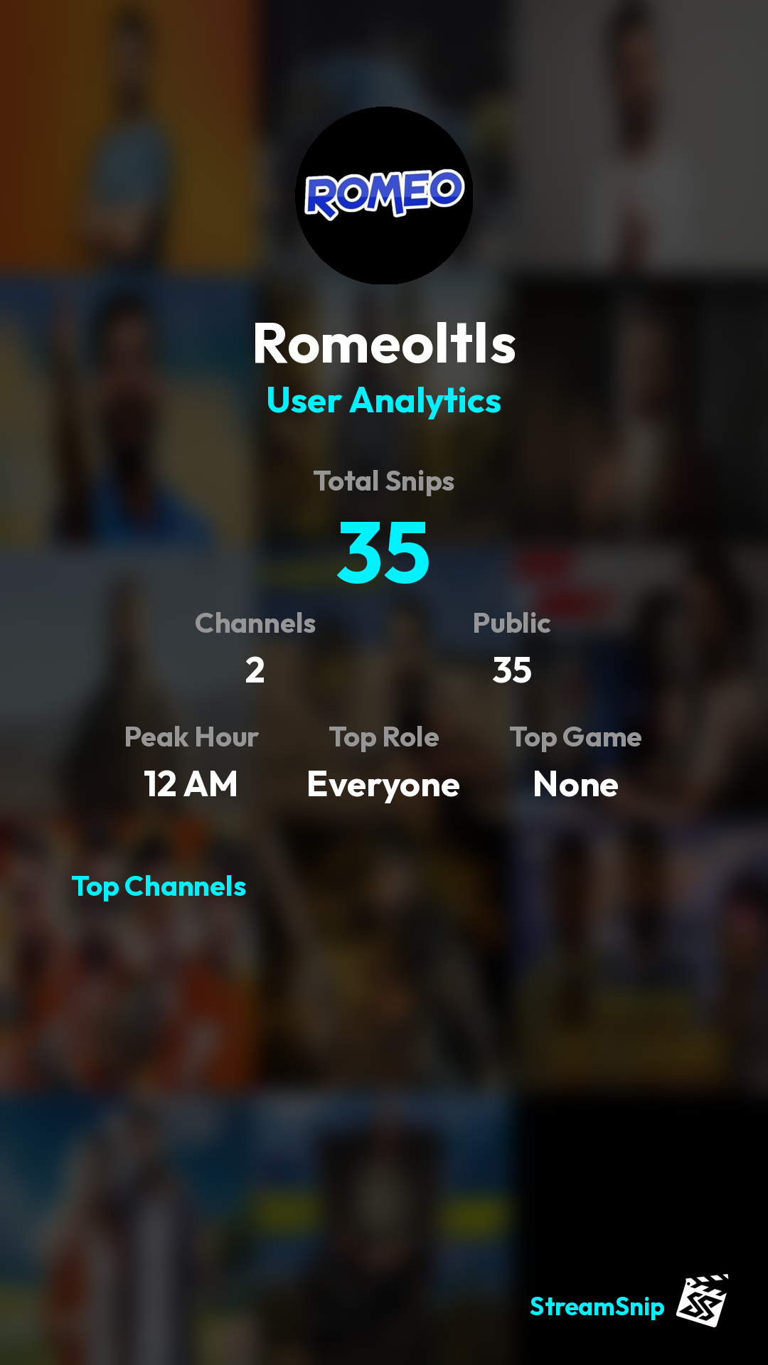 Stats Share Card