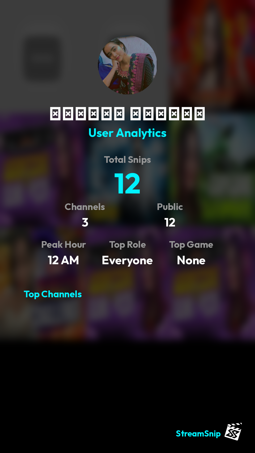 Stats Share Card