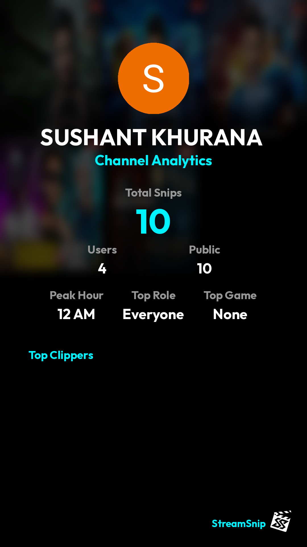 Stats Share Card