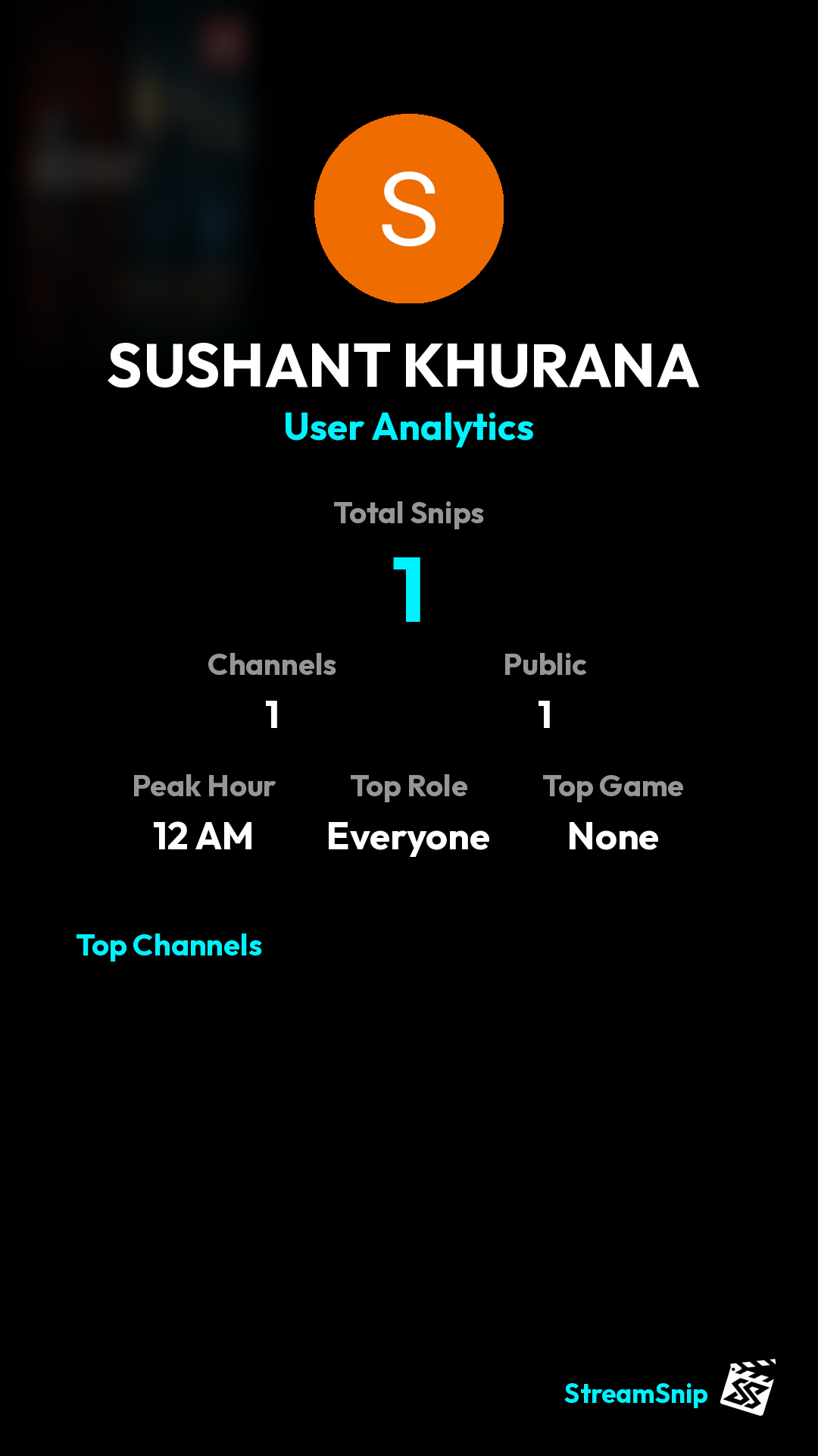 Stats Share Card
