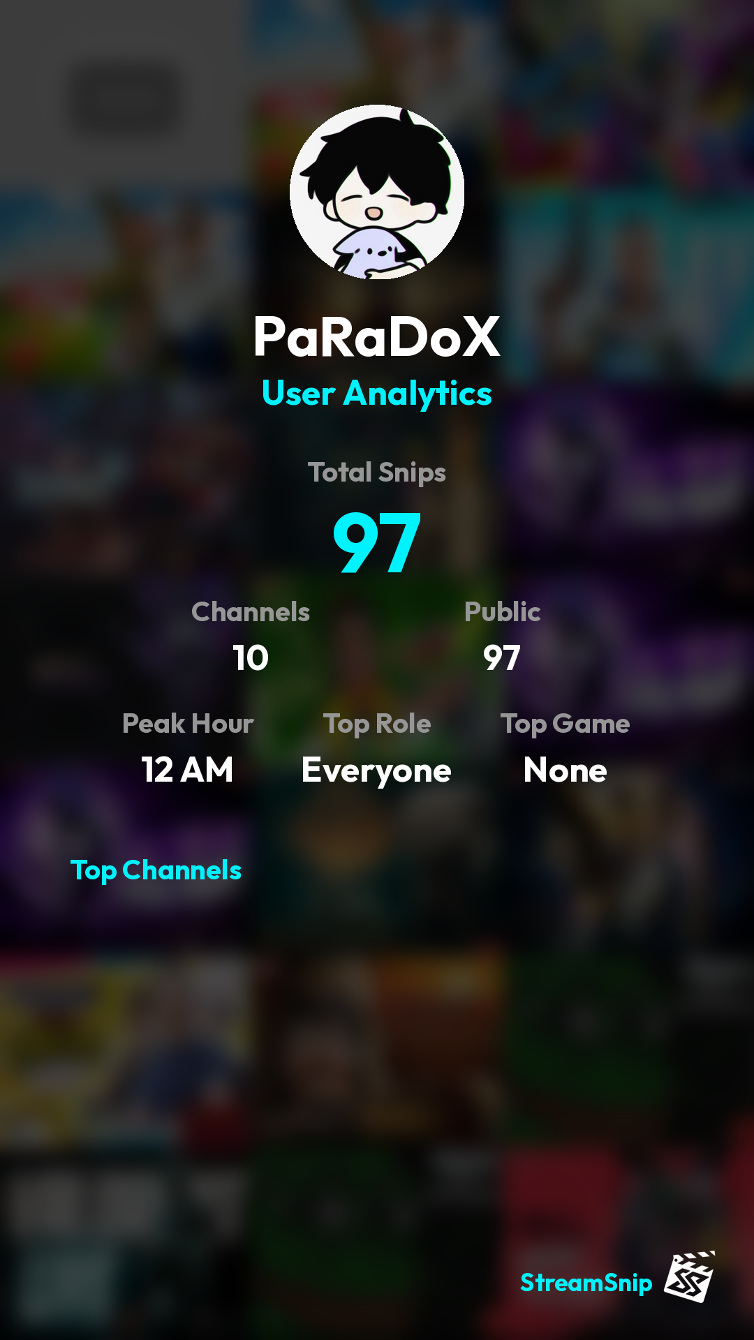 Stats Share Card
