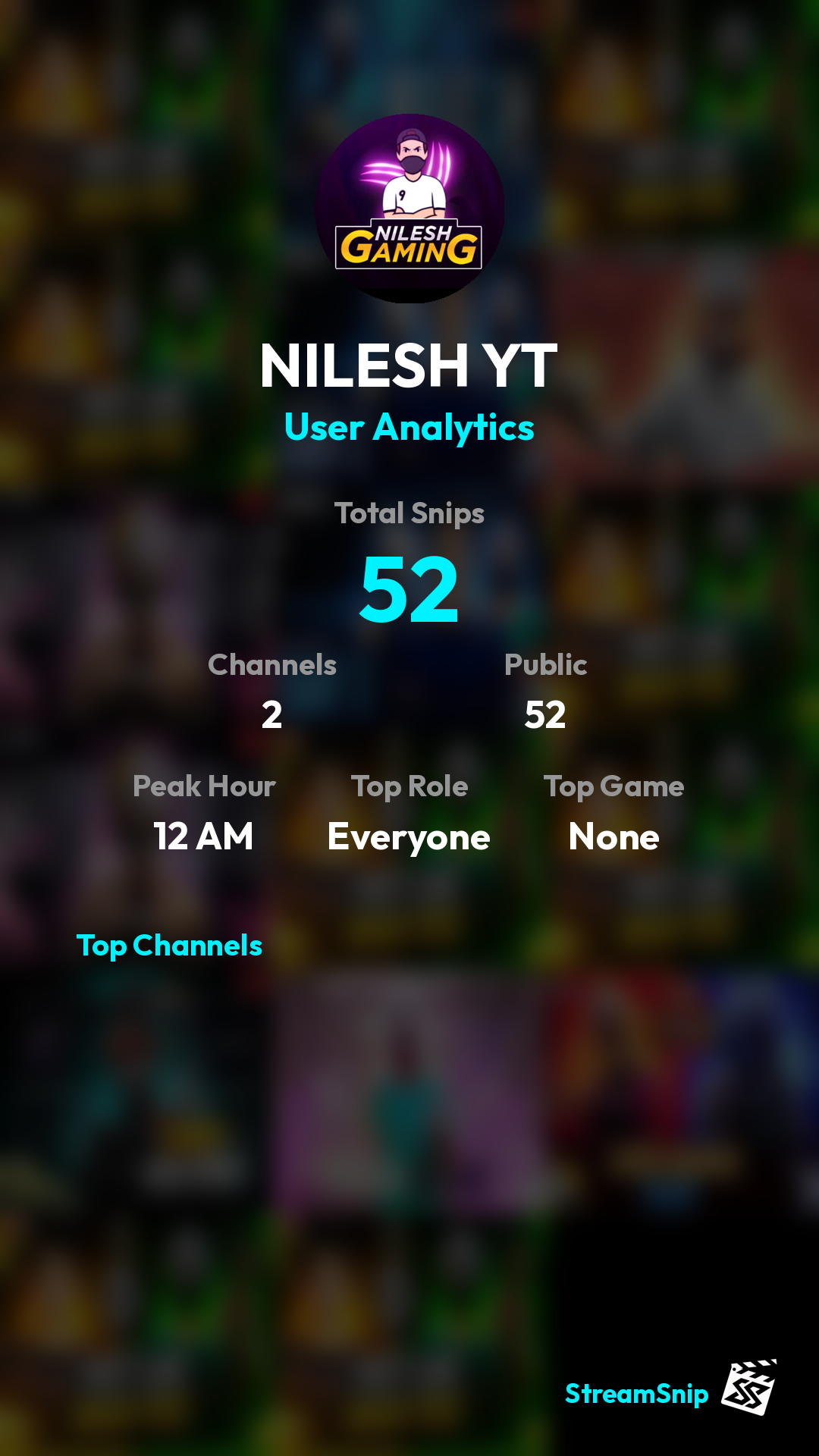 Stats Share Card