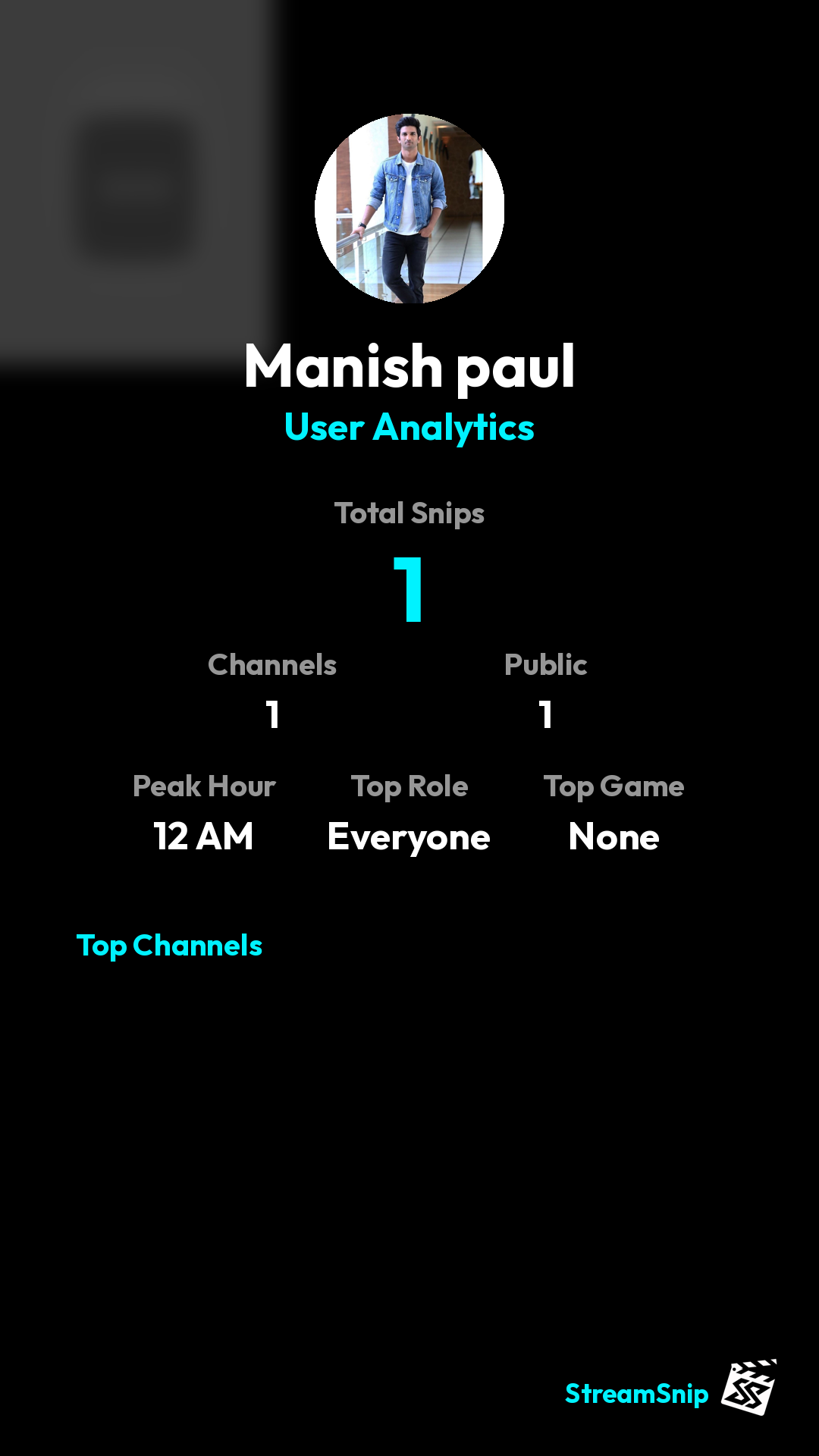 Stats Share Card