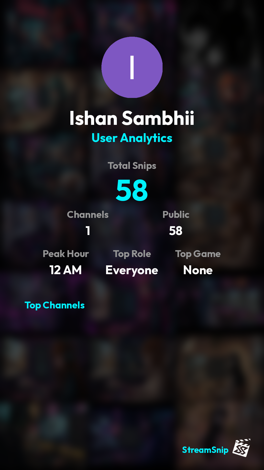Stats Share Card