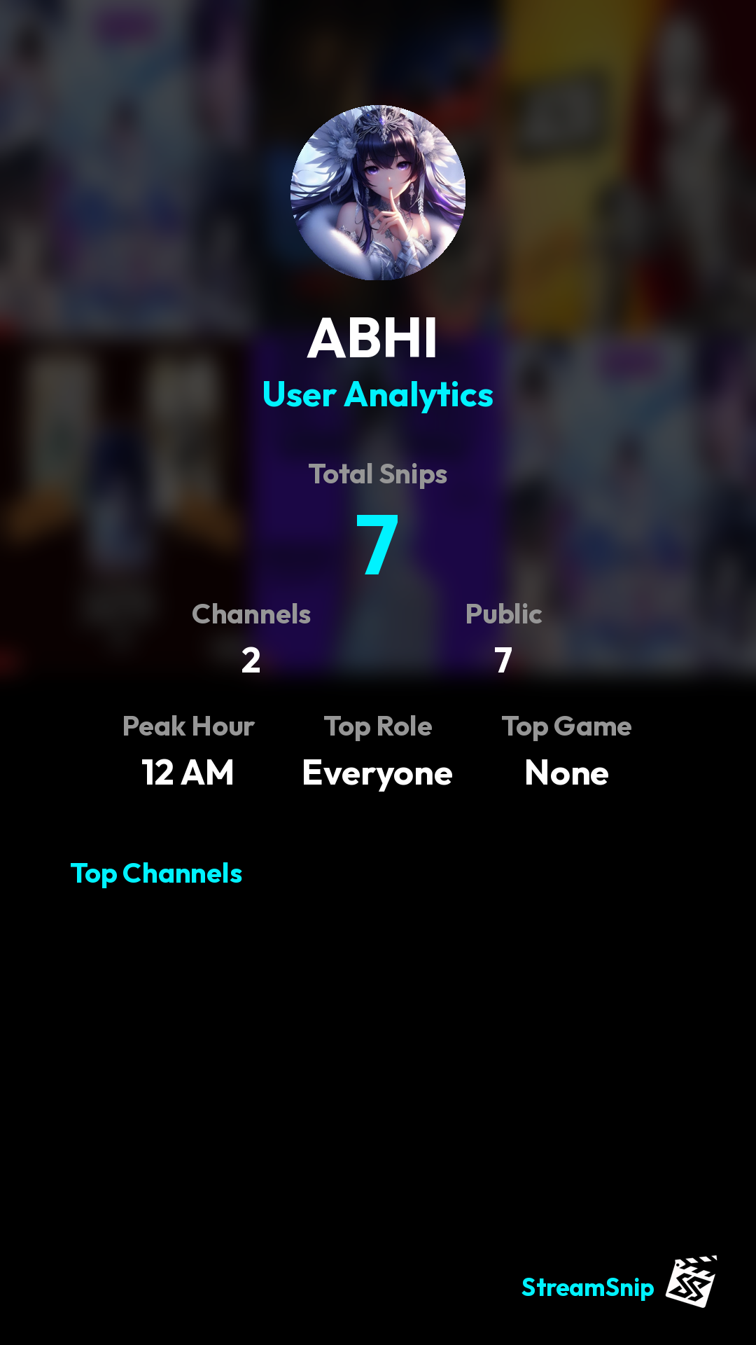 Stats Share Card