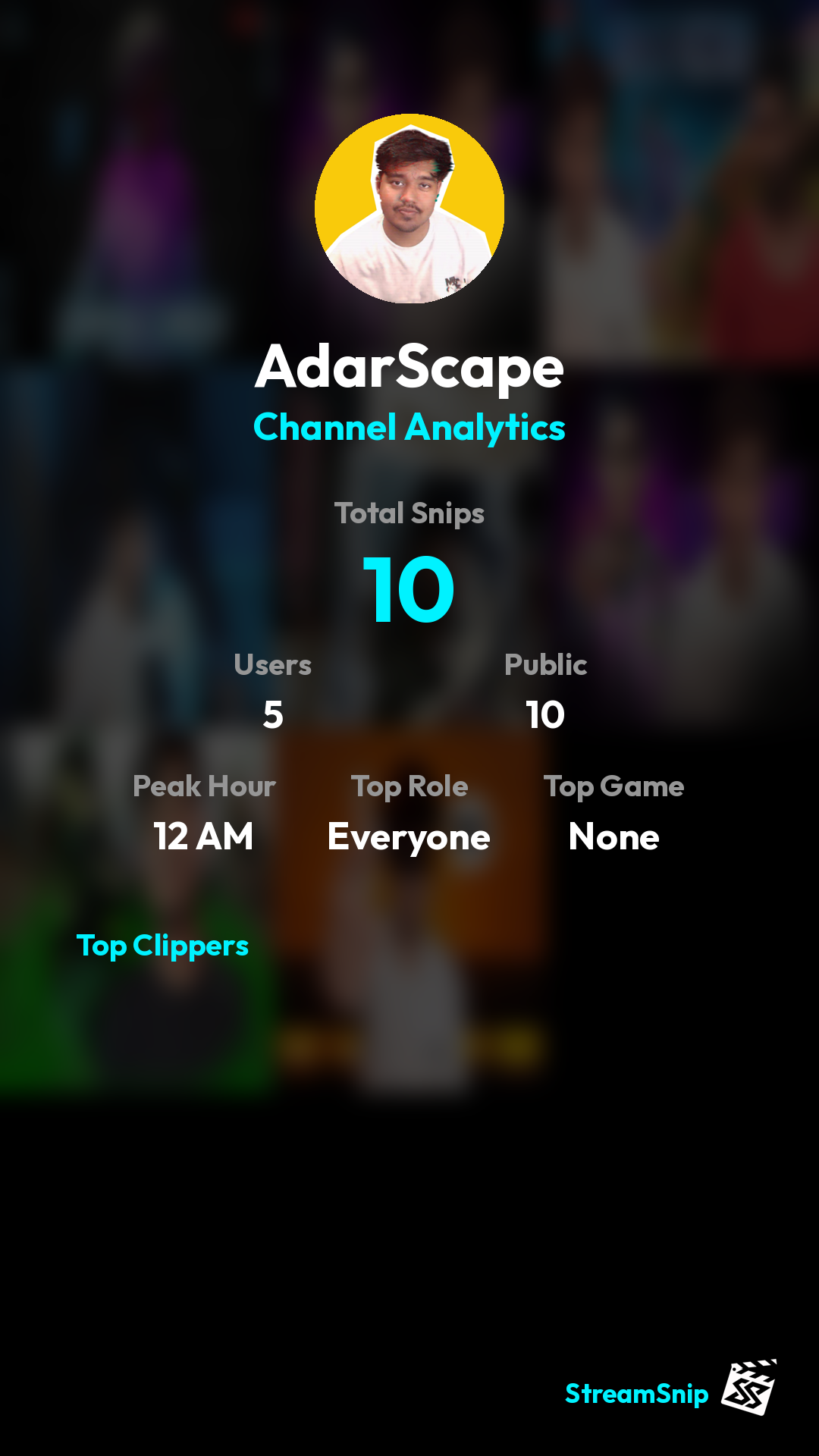 Stats Share Card