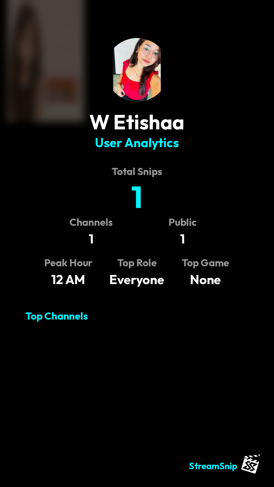 Stats Share Card