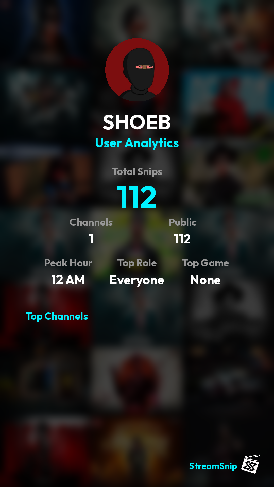 Stats Share Card