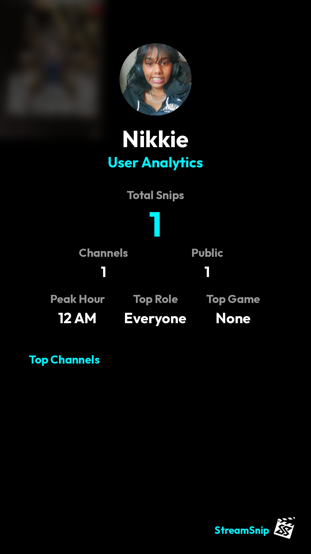Stats Share Card