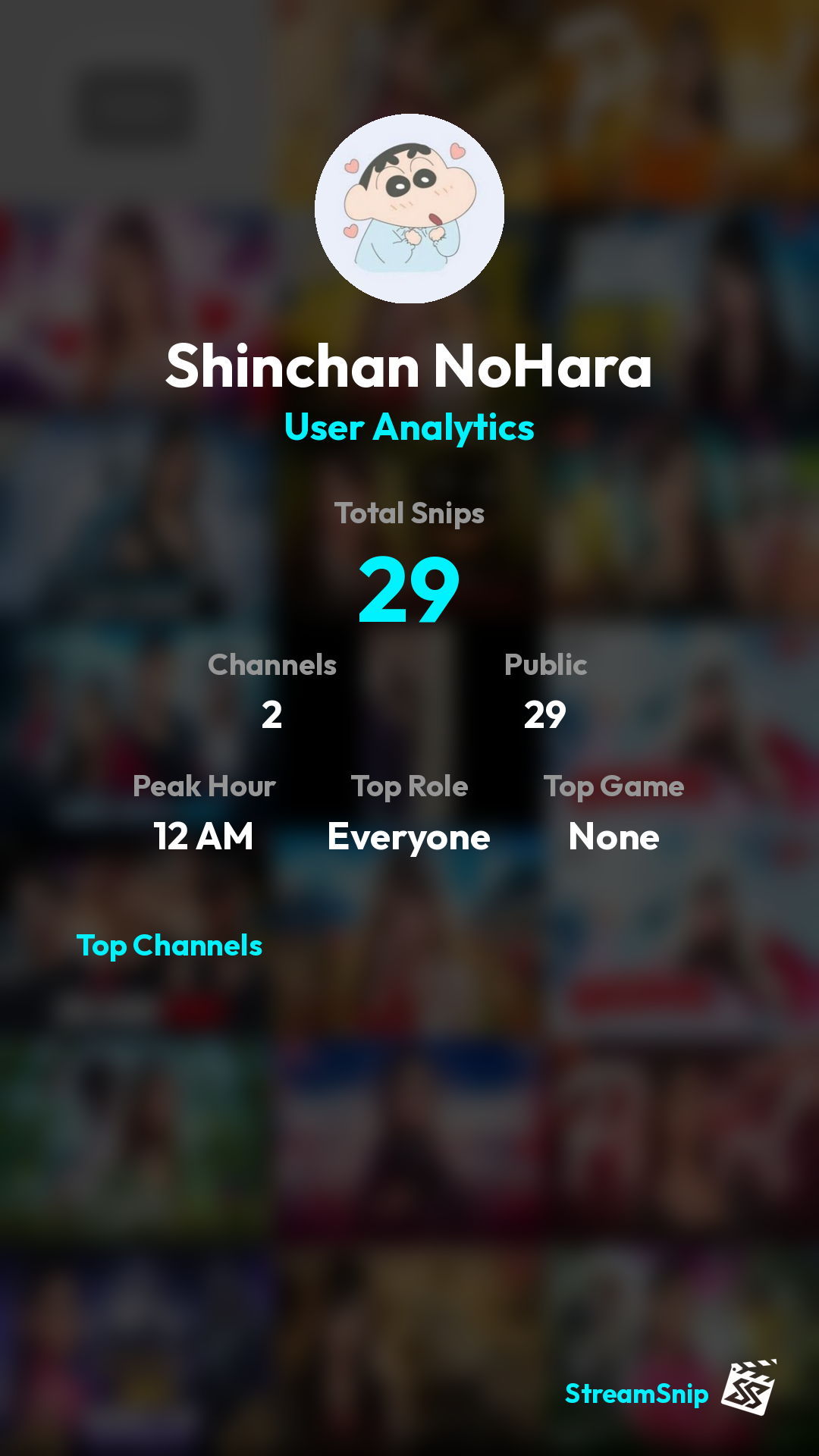 Stats Share Card