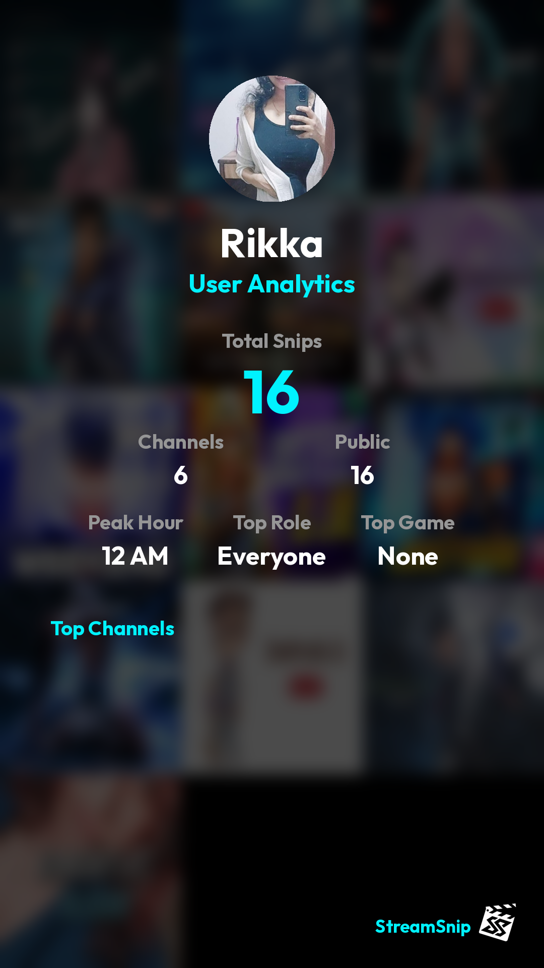 Stats Share Card