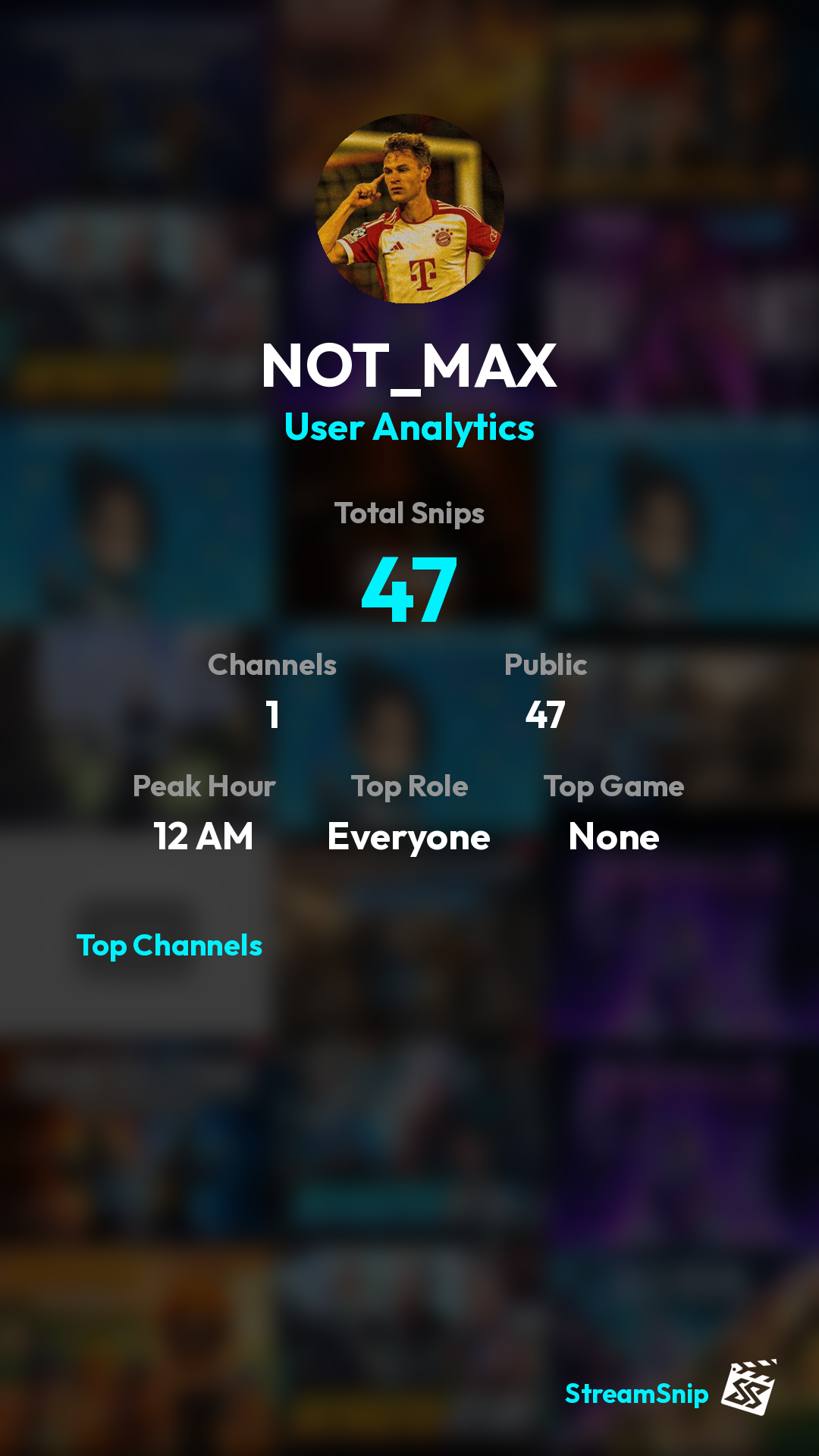 Stats Share Card