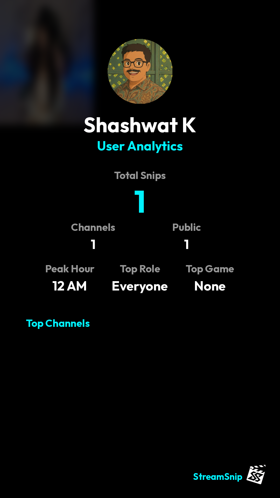 Stats Share Card
