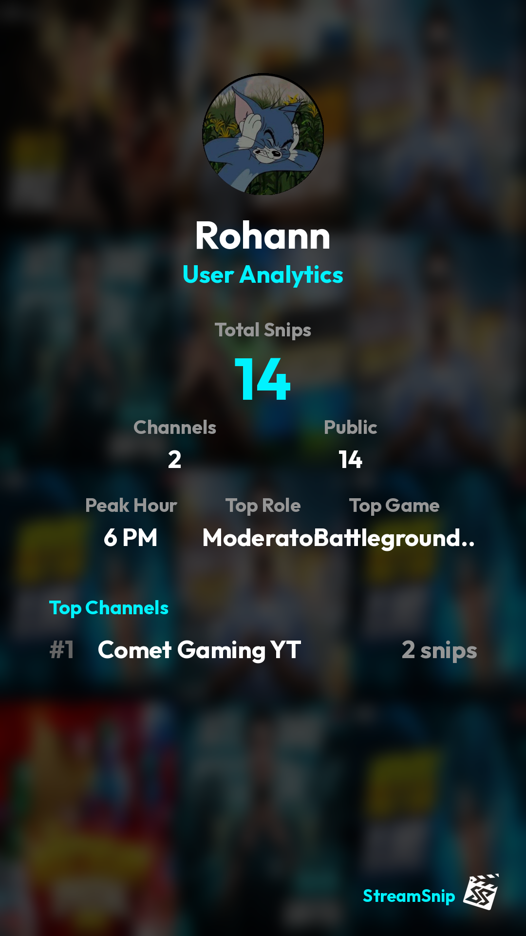Stats Share Card