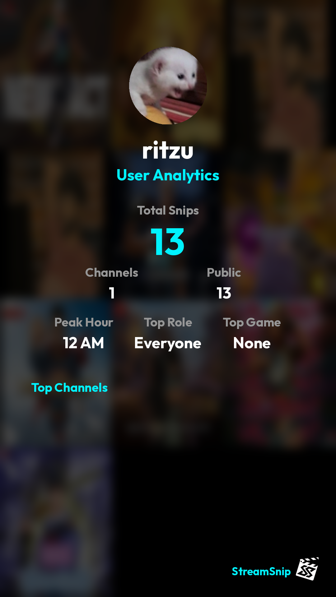 Stats Share Card