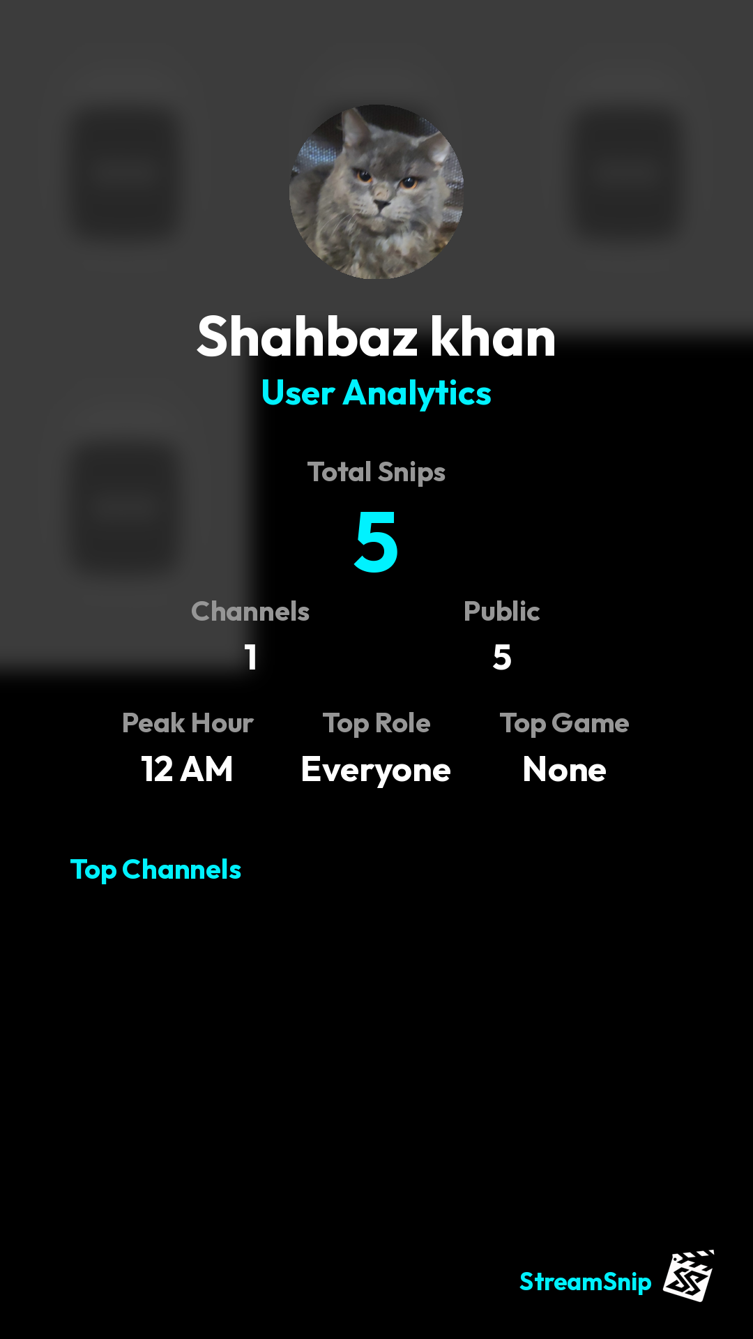 Stats Share Card