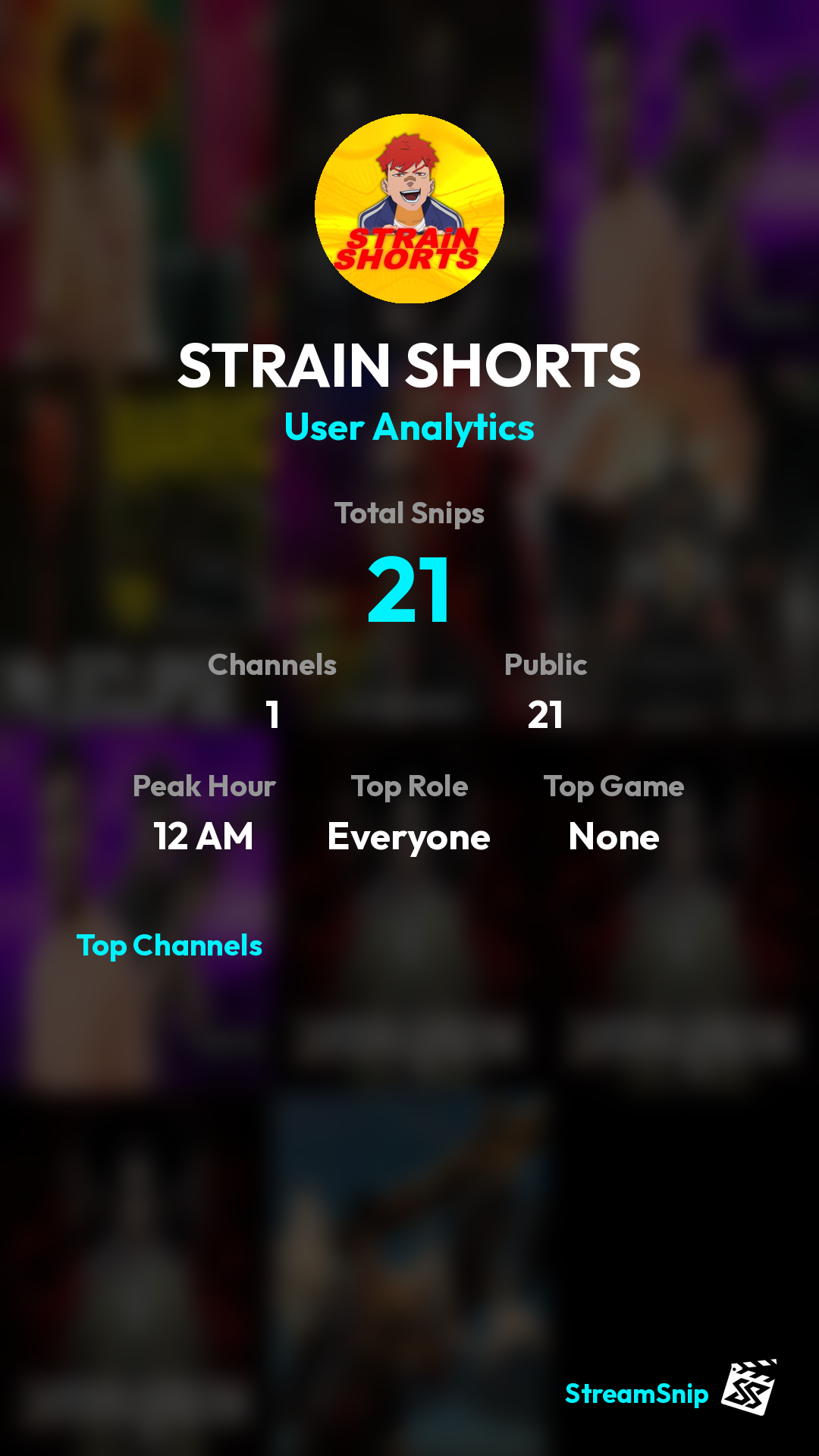 Stats Share Card