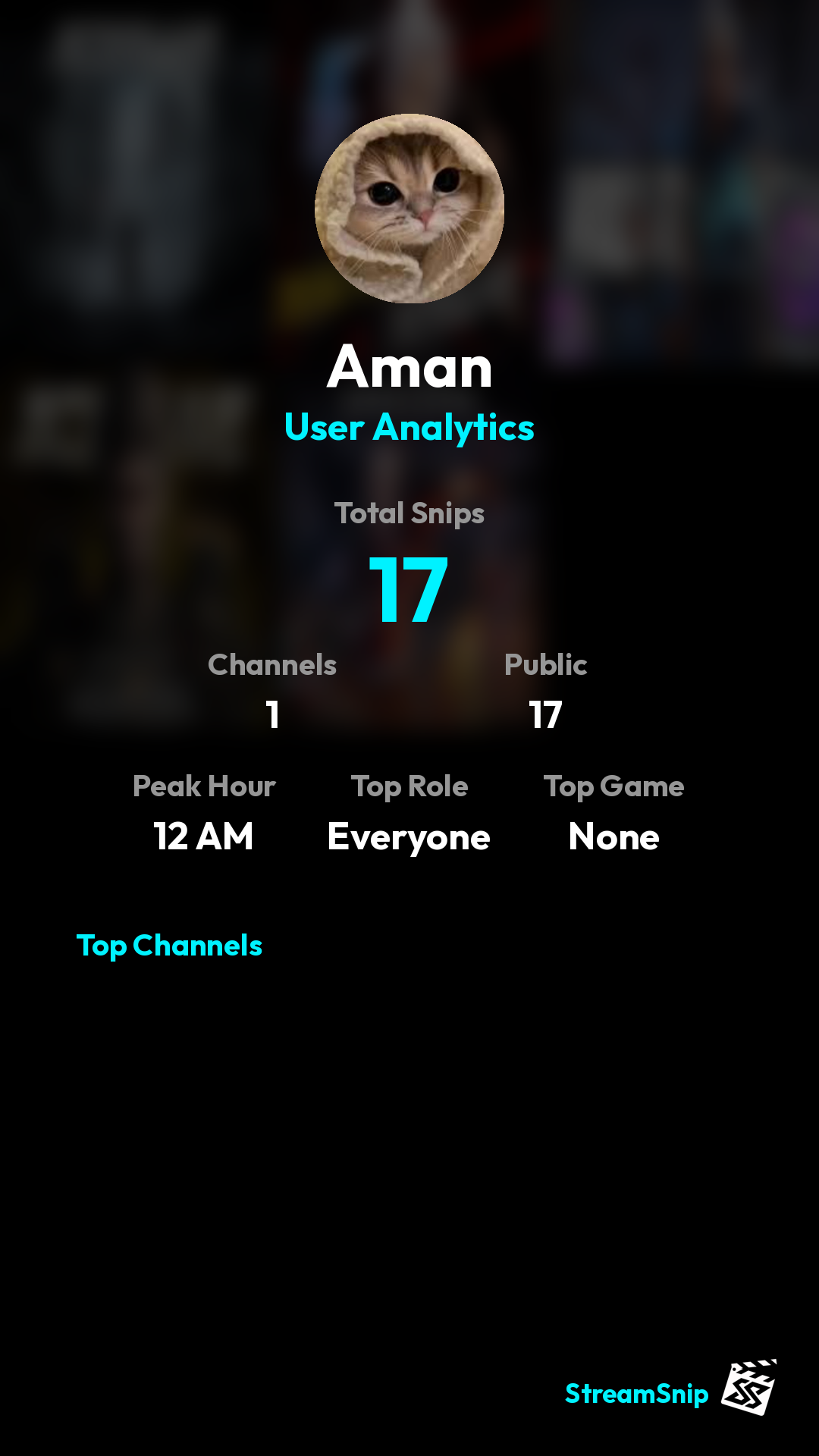 Stats Share Card