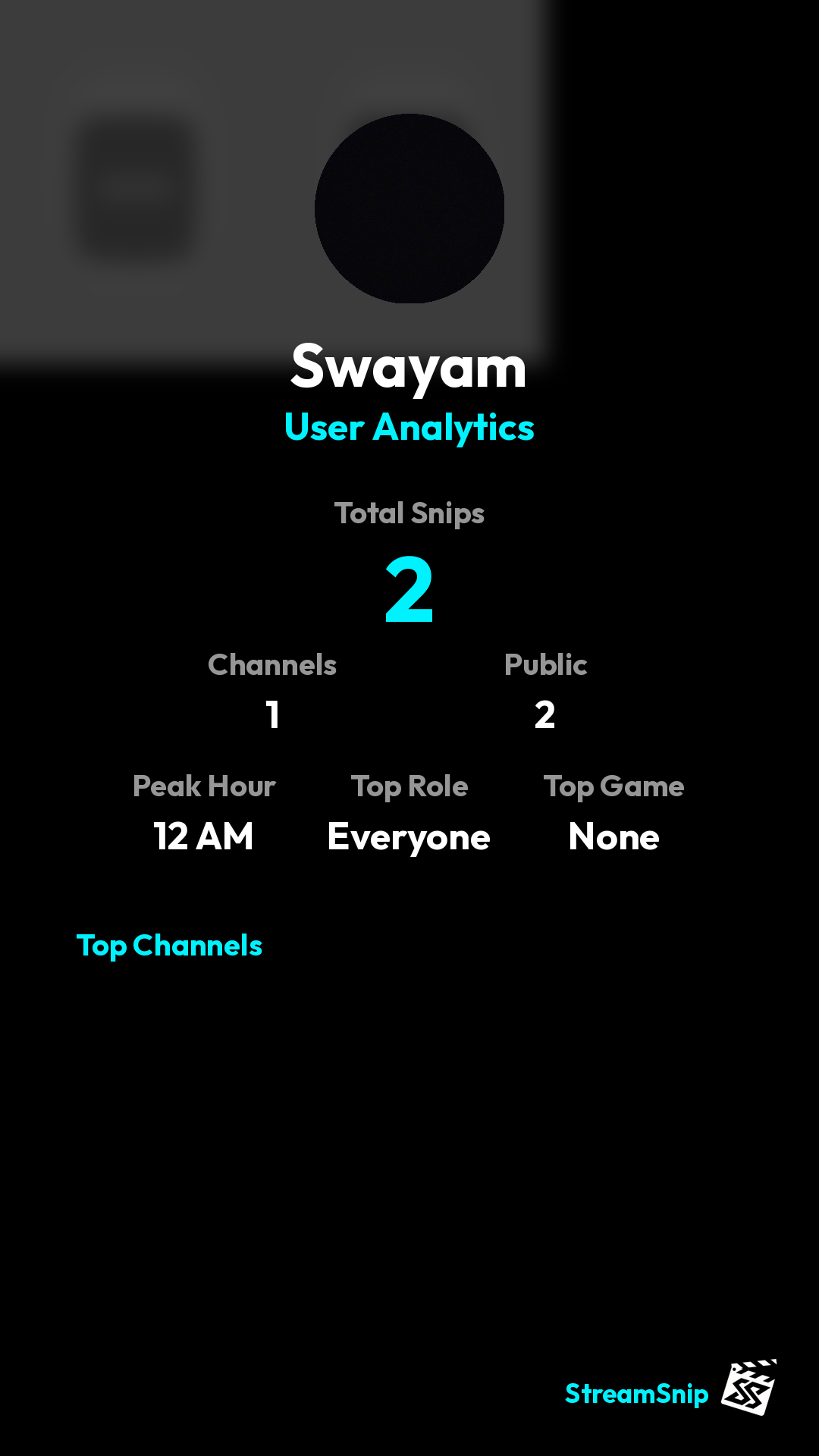 Stats Share Card