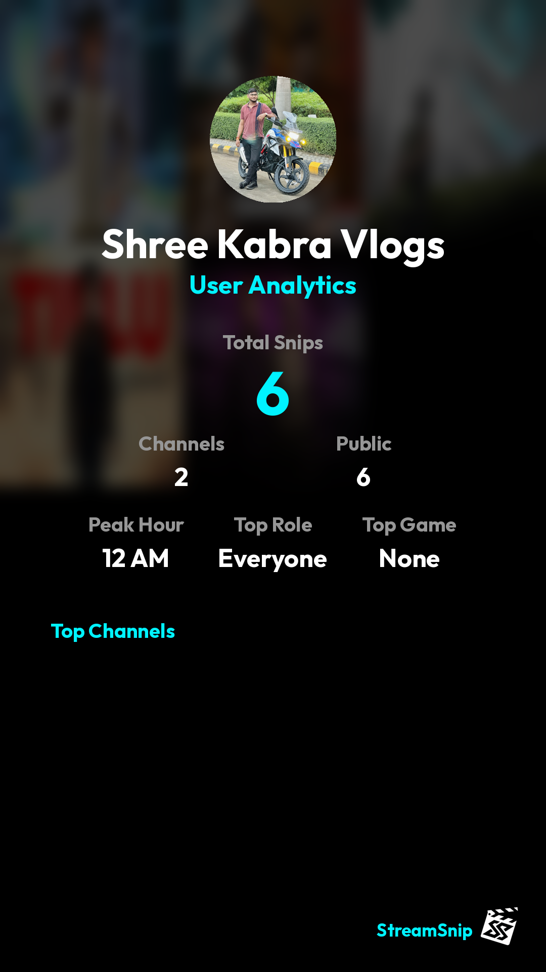 Stats Share Card