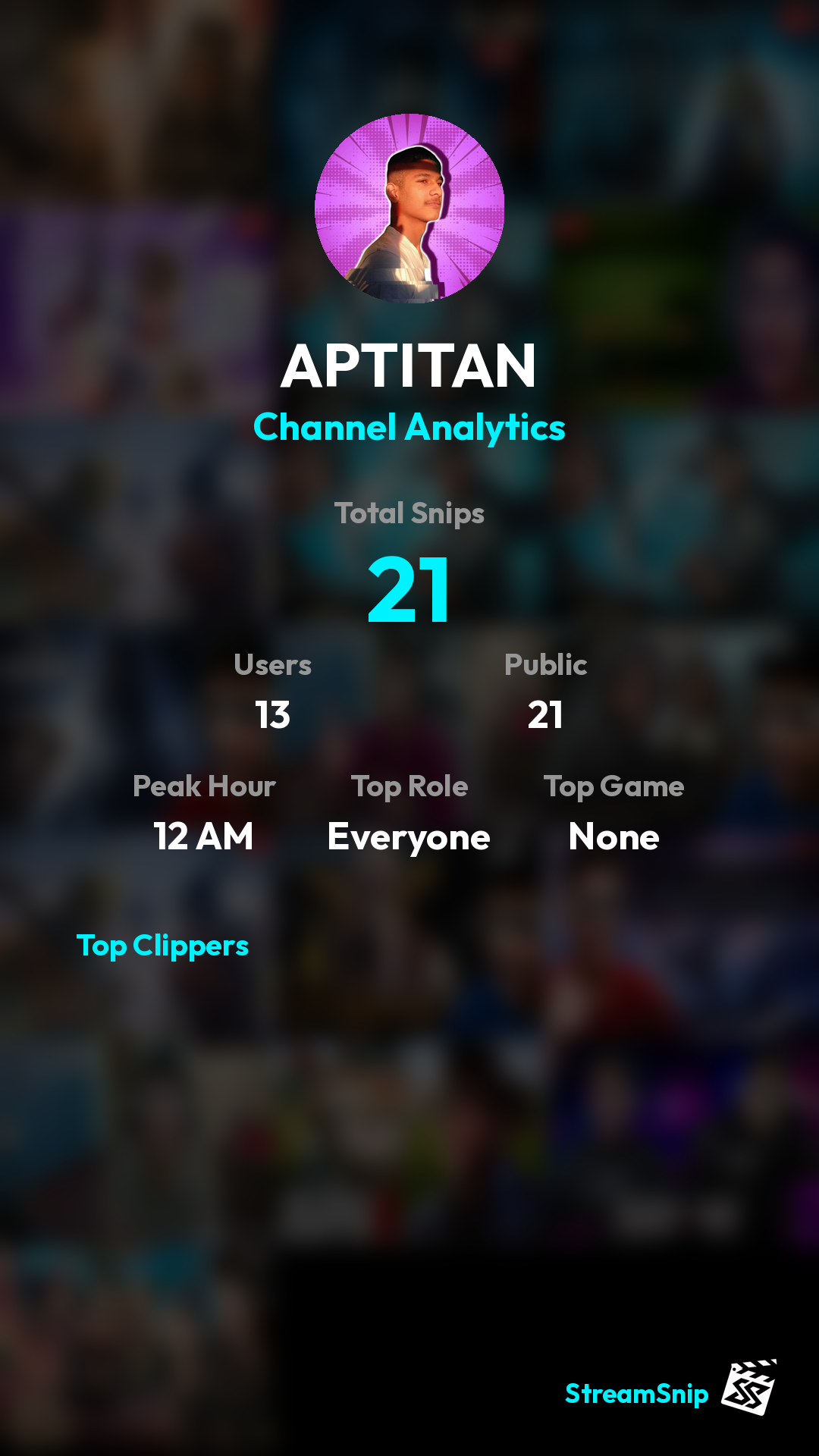 Stats Share Card