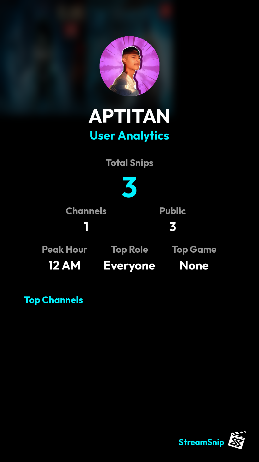 Stats Share Card