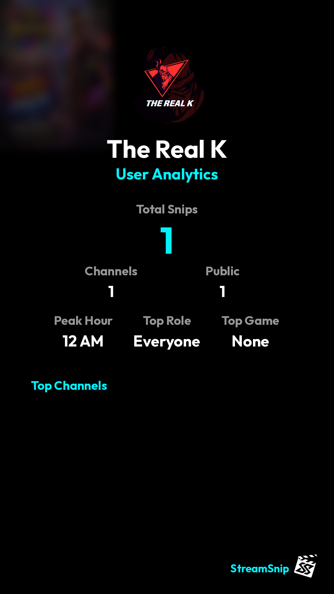 Stats Share Card