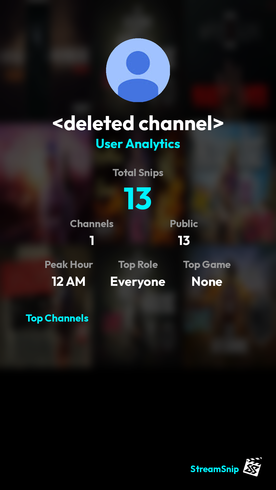 Stats Share Card