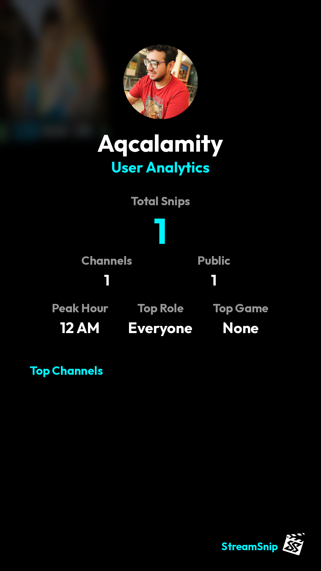 Stats Share Card