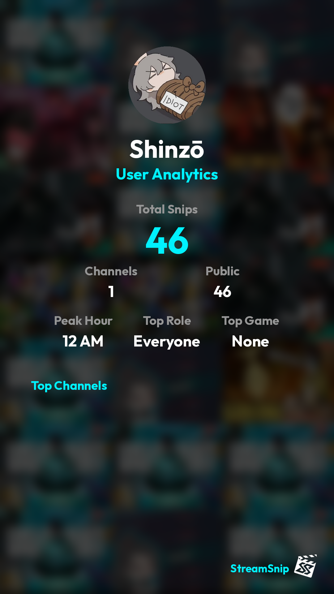 Stats Share Card