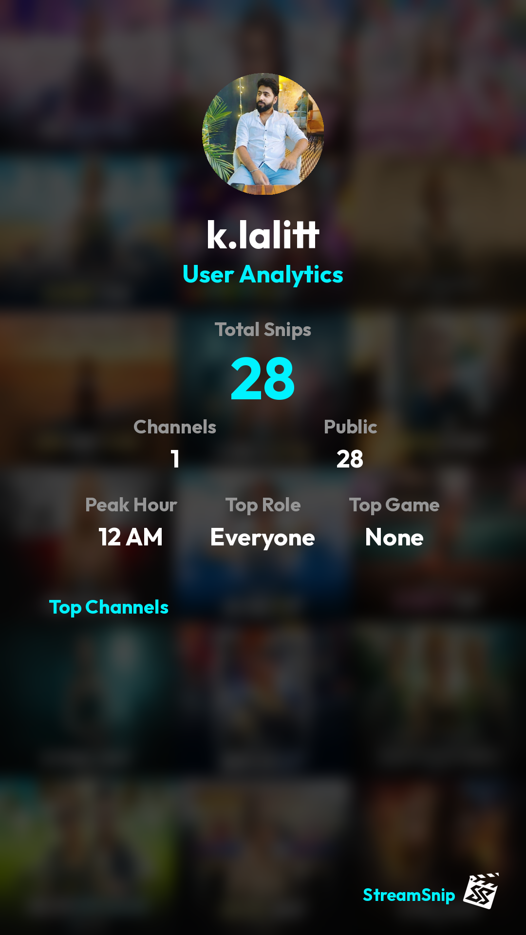Stats Share Card
