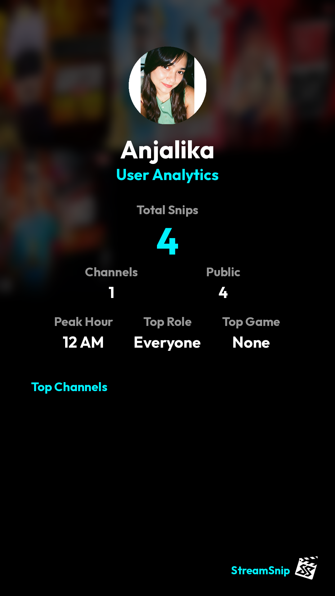 Stats Share Card