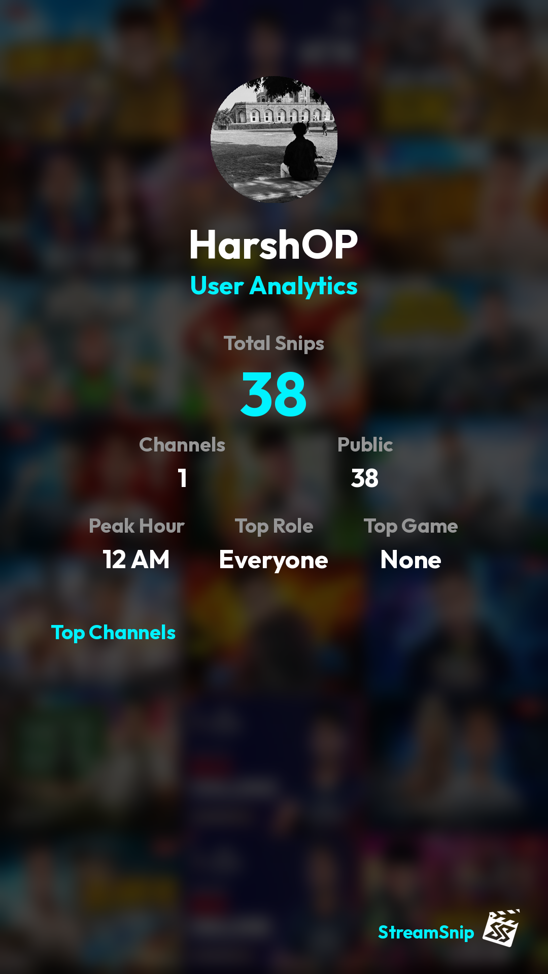 Stats Share Card
