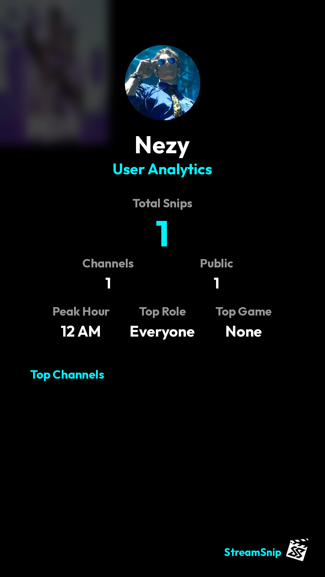 Stats Share Card