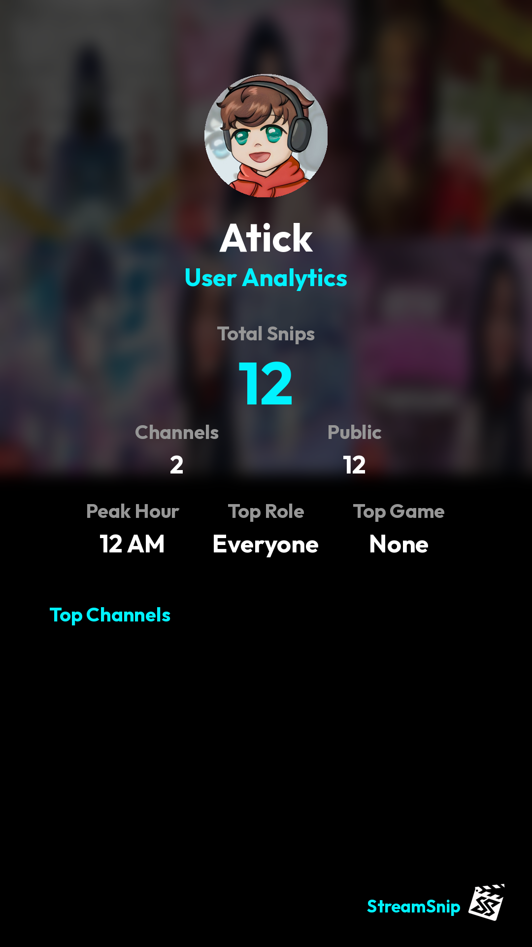 Stats Share Card