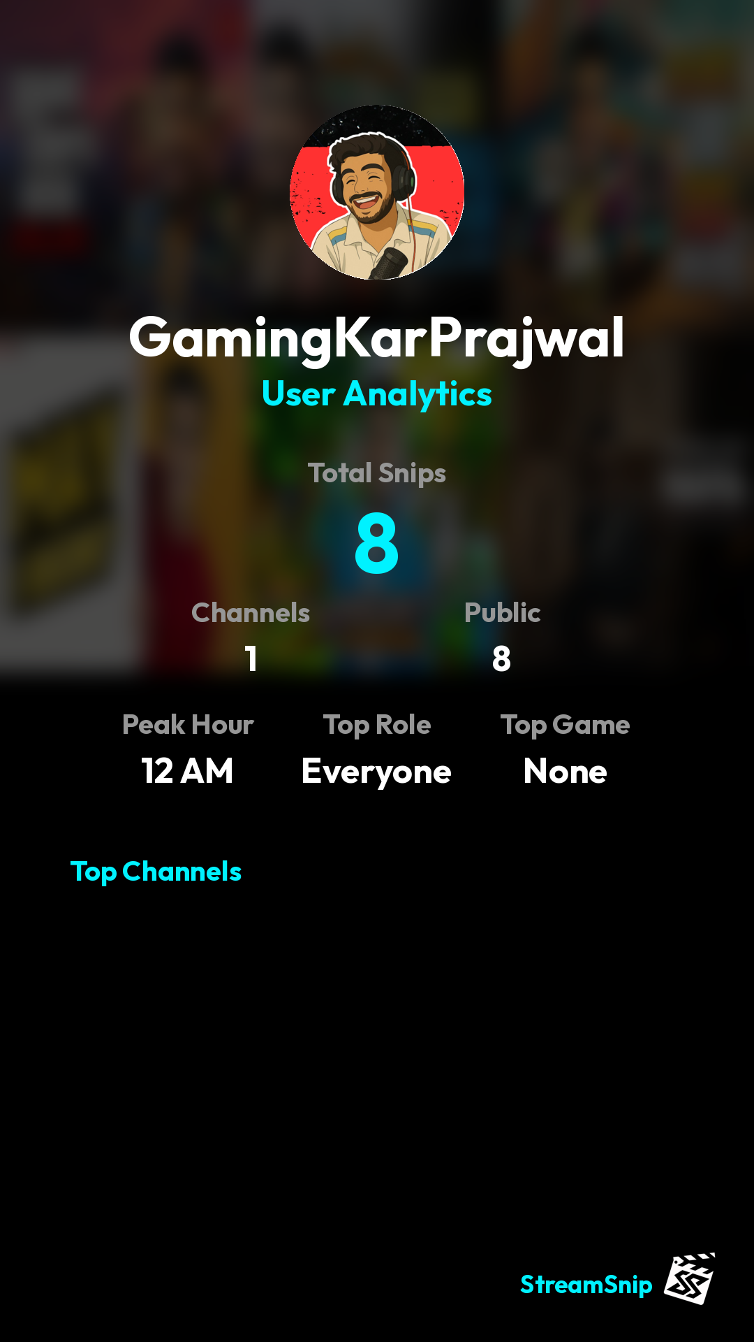 Stats Share Card