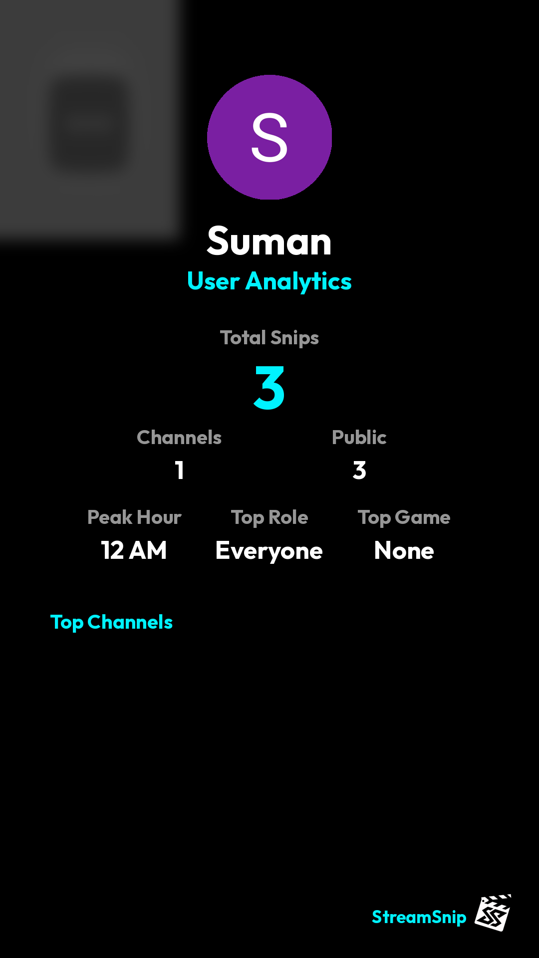 Stats Share Card