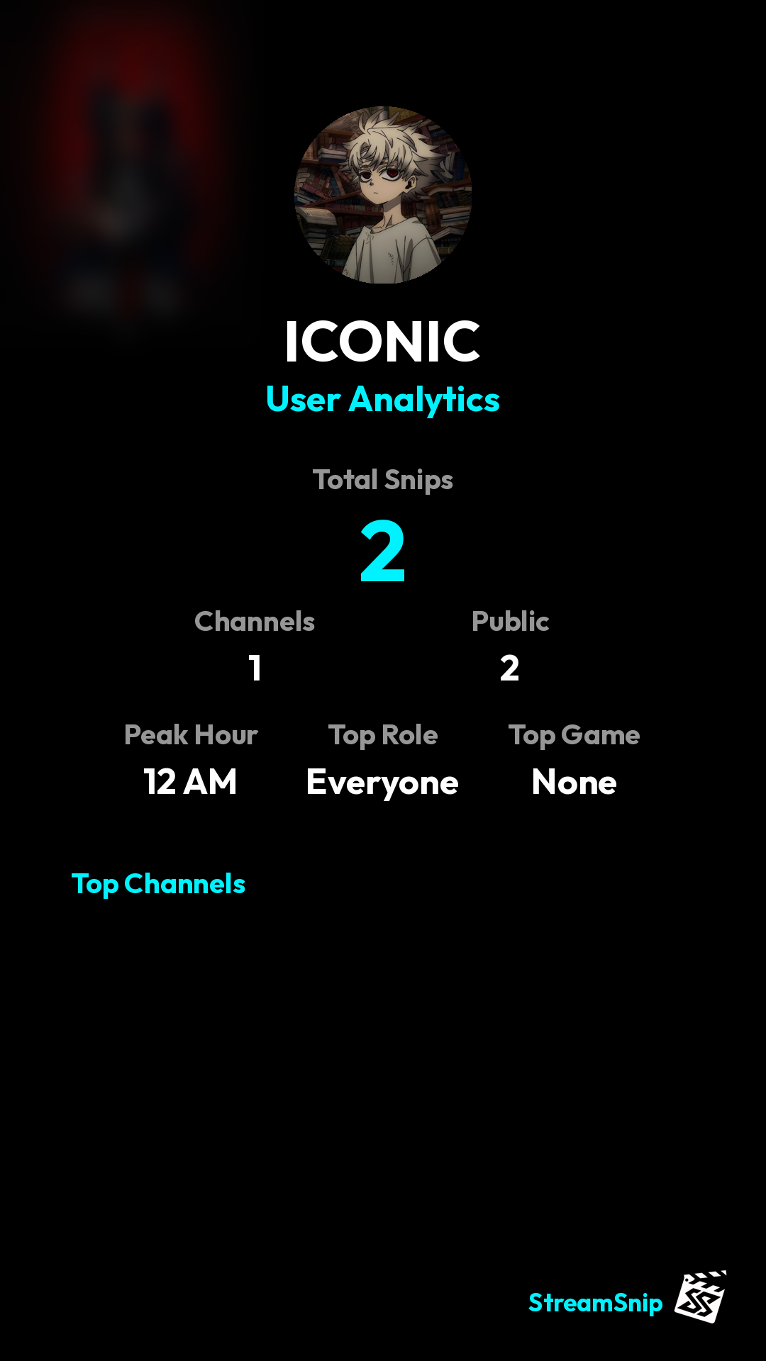 Stats Share Card