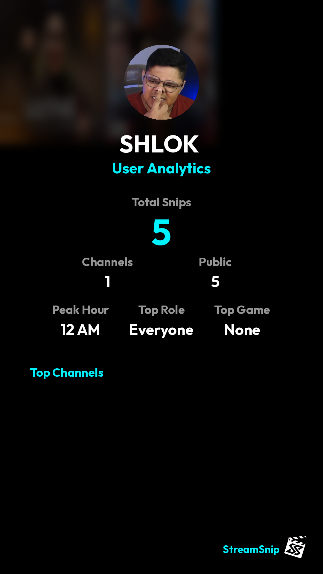 Stats Share Card