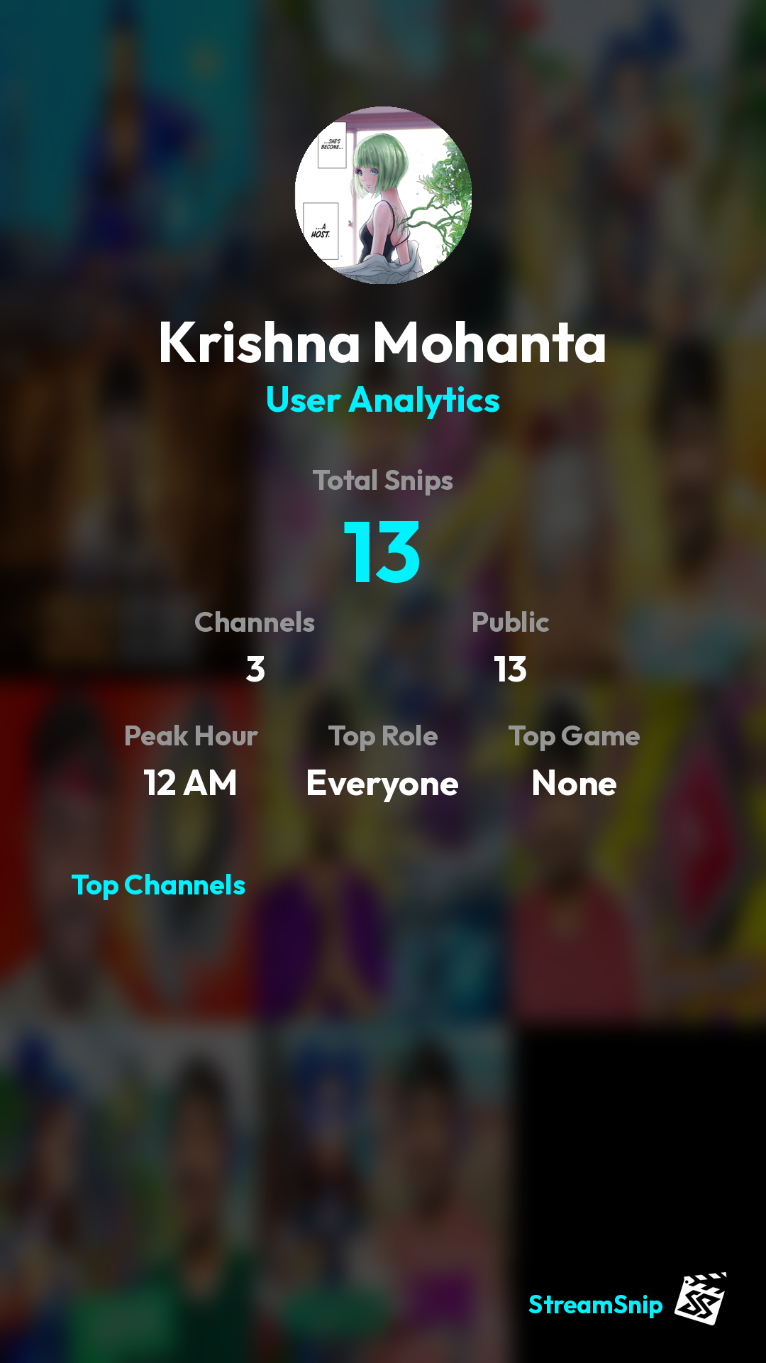 Stats Share Card