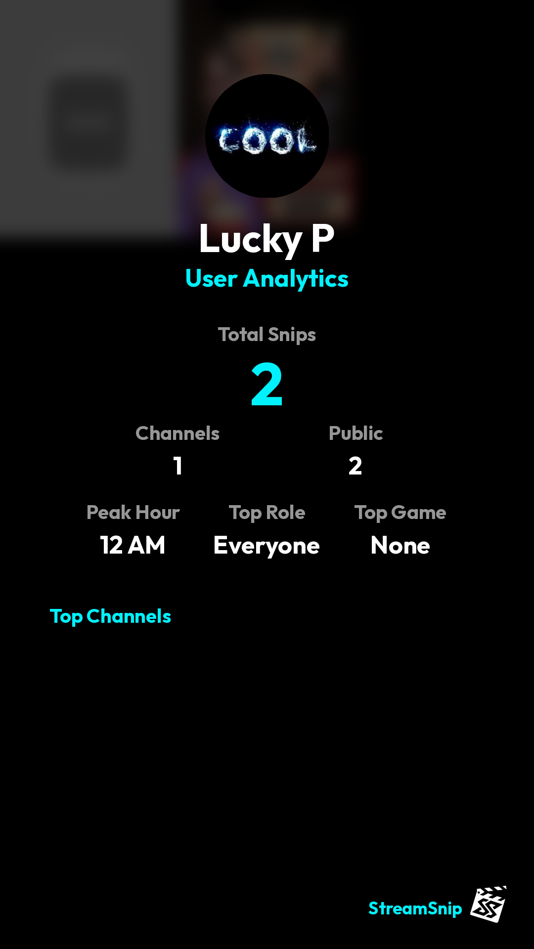 Stats Share Card