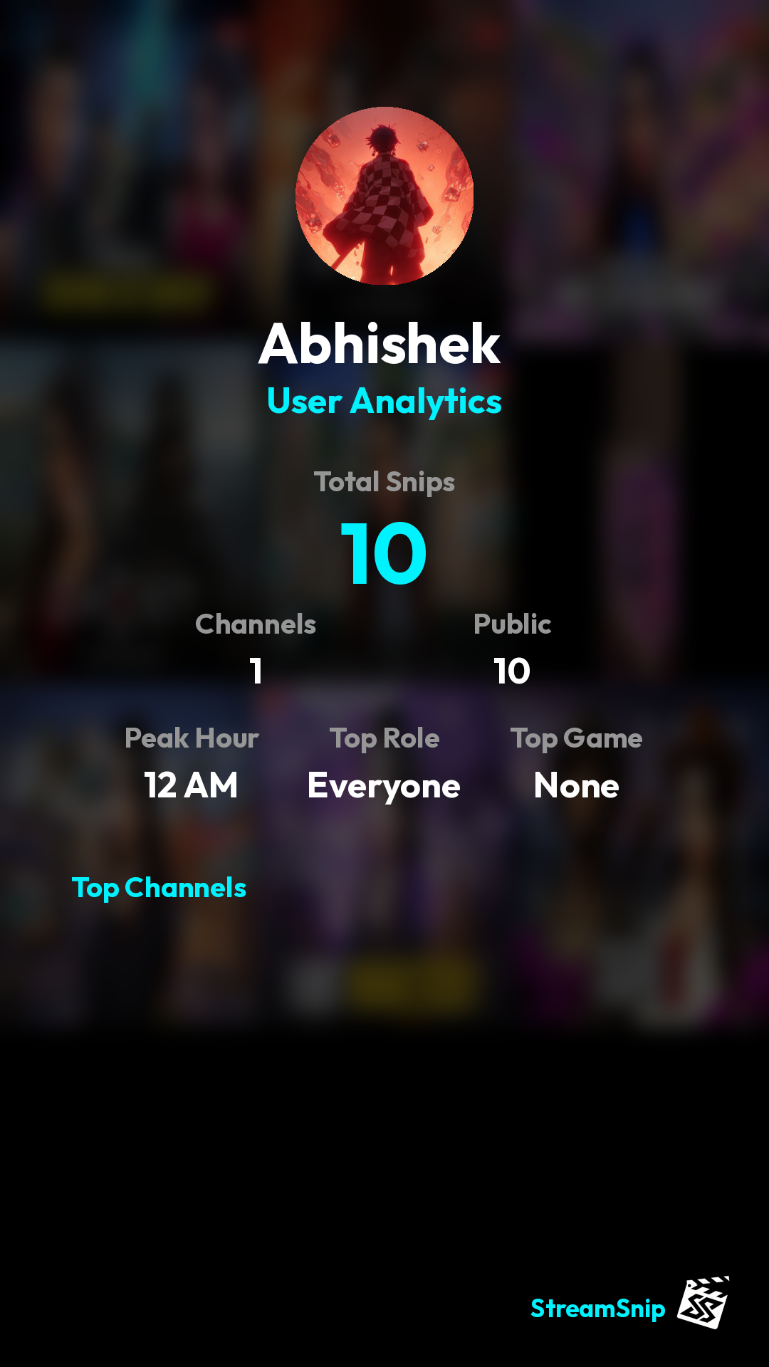 Stats Share Card