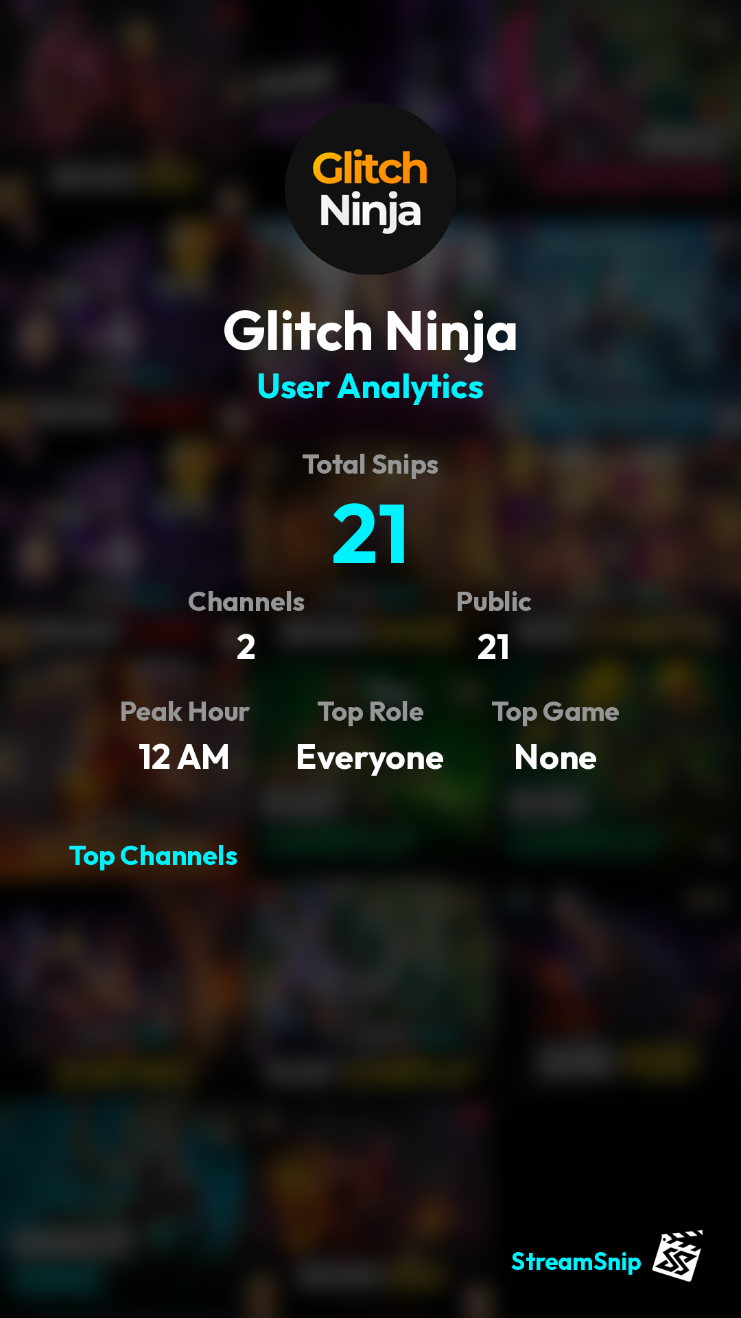 Stats Share Card