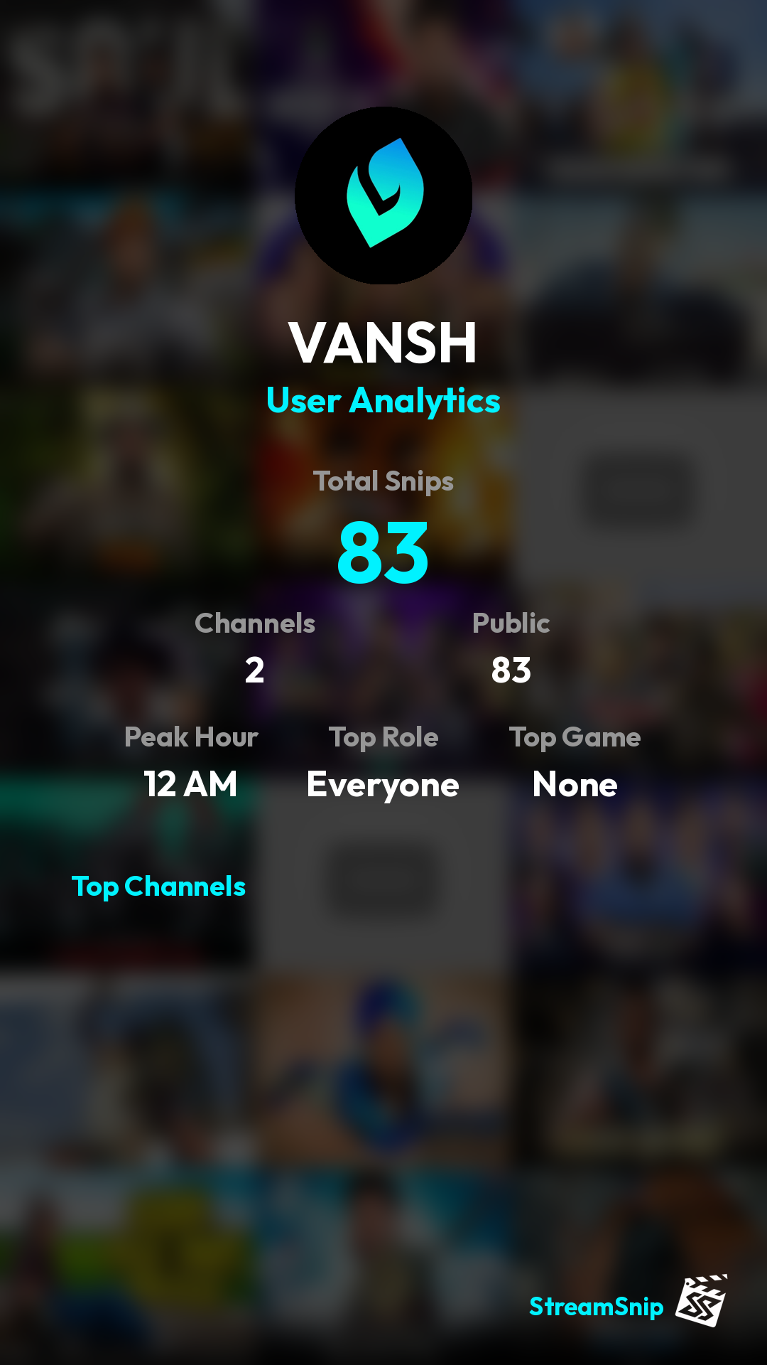 Stats Share Card