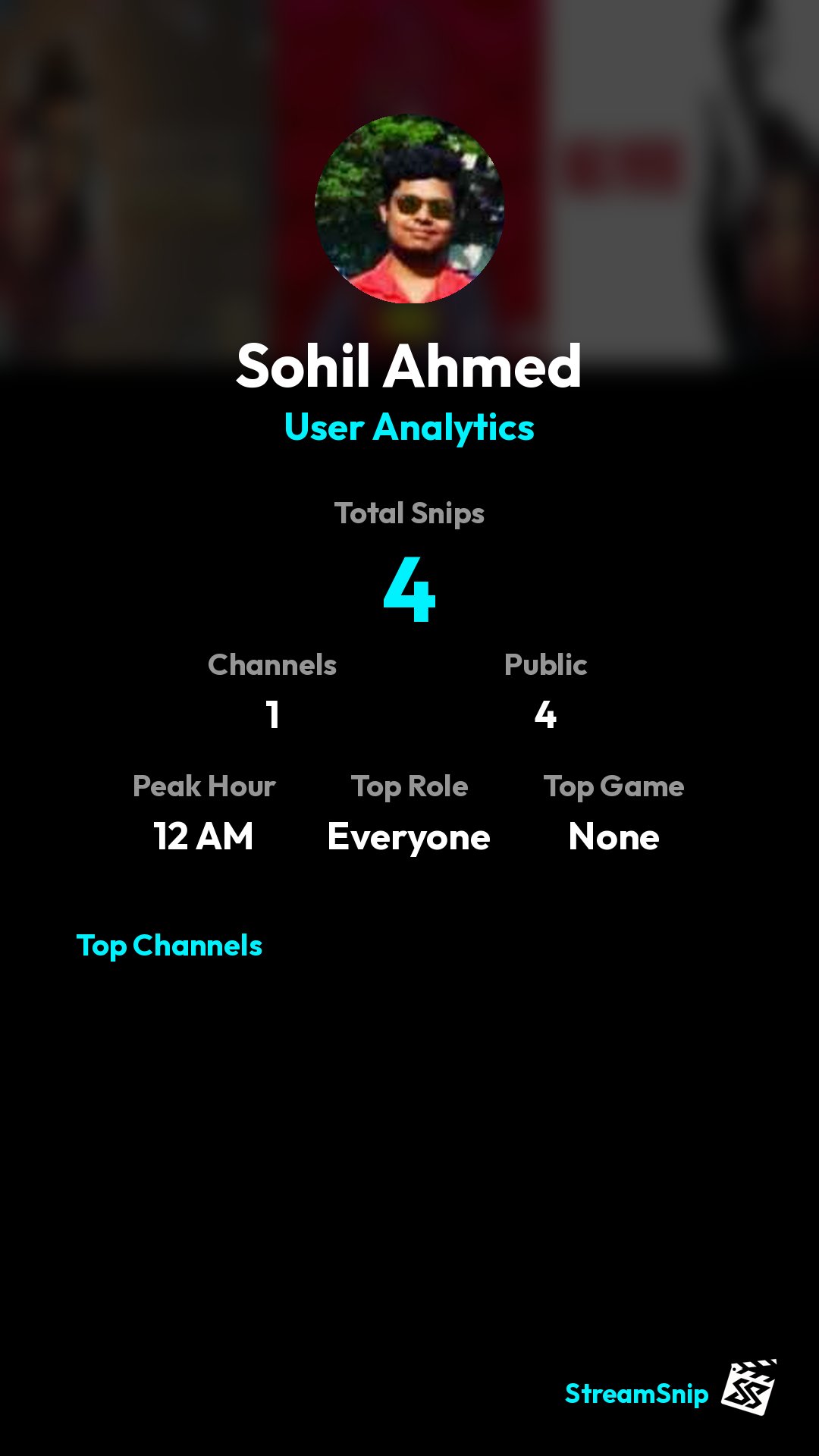 Stats Share Card
